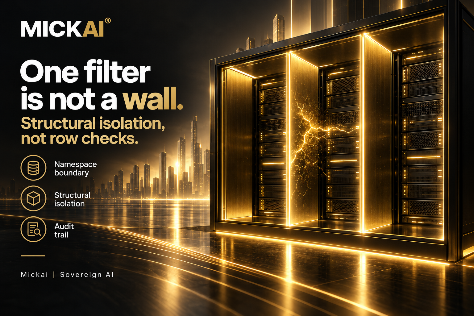 One Filter Is Not a Wall: Why Row-Level Security Isn't Tenant Isolation