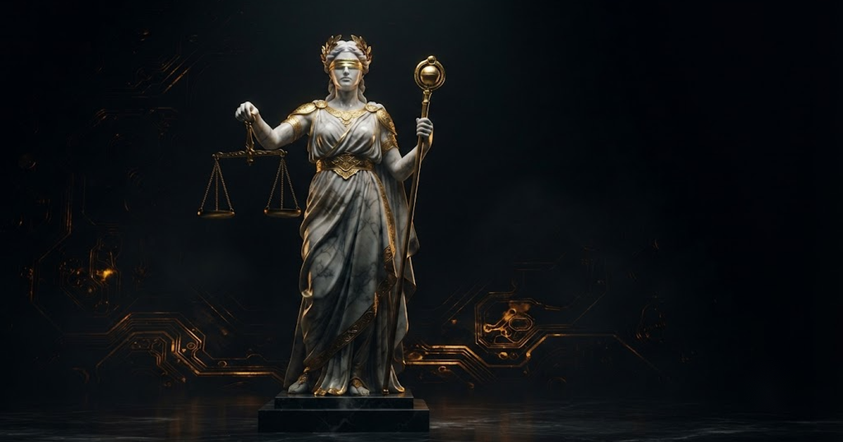 Themis, evoking the deterministic governance that decides what is permitted and refused