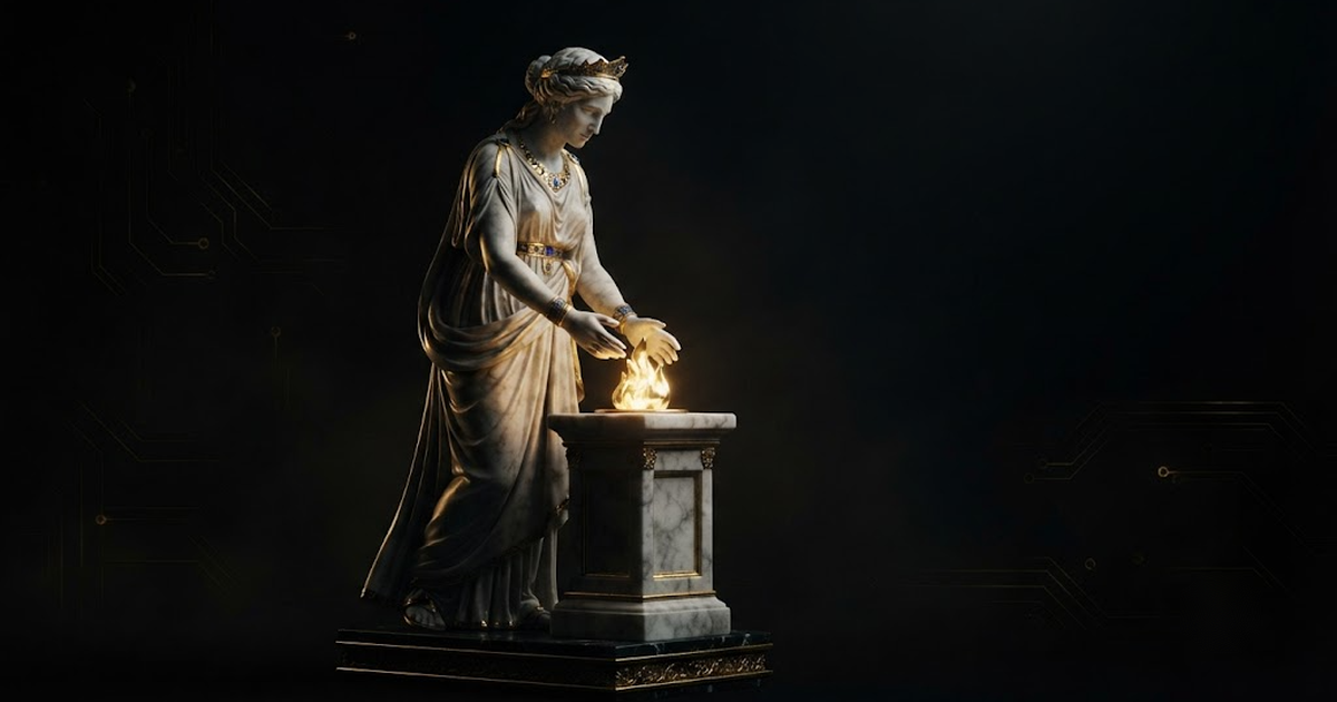 Hestia, evoking a sovereign system that runs on the customer's own hardware with the data kept inside the perimeter