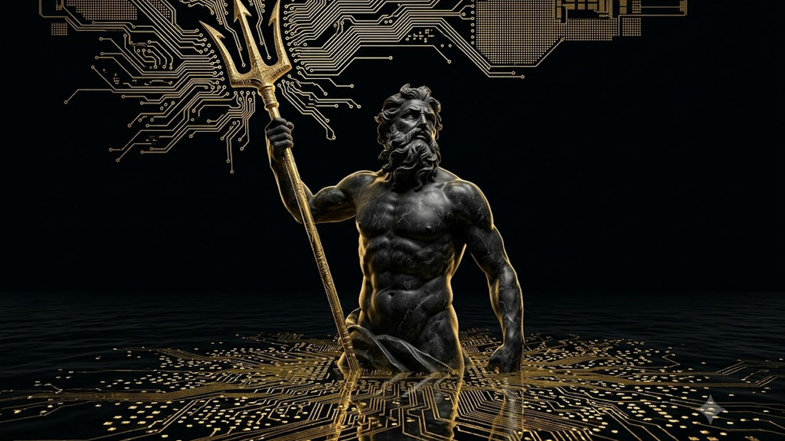 Poseidon, the sovereign silicon substrate the fifty brains run on